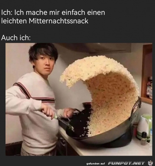 Ein leichter Snack