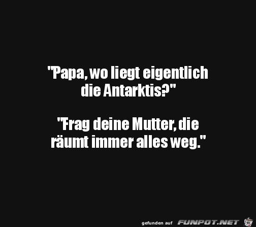 Lustige Antwort