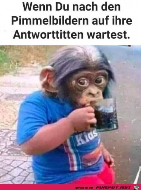 er wartet