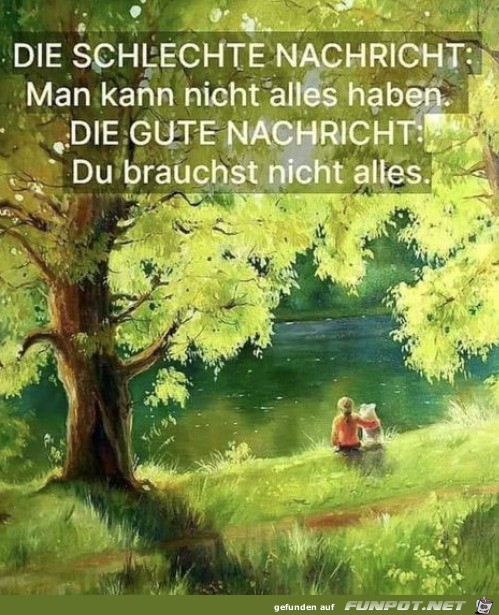 Gute Nachricht