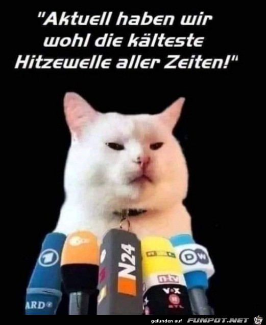 Klteste Hitzewelle