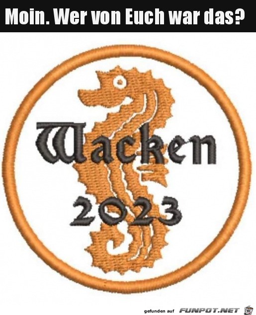 Wacken-Seepferdchen