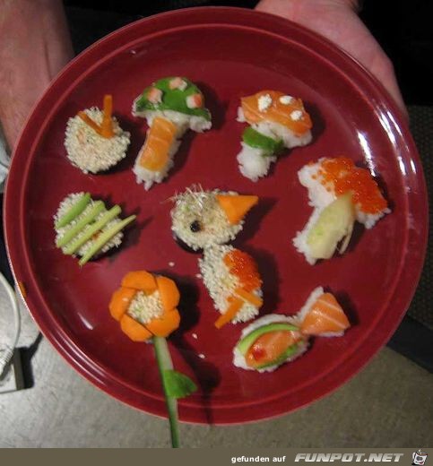 Sushi-Kreationen
