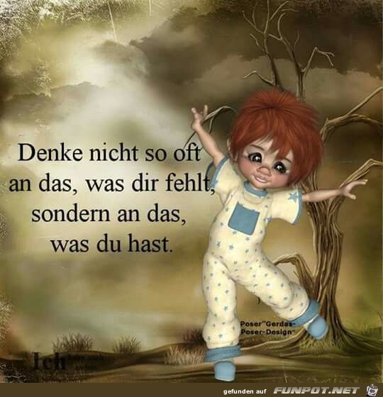 Denk nicht so oft daran