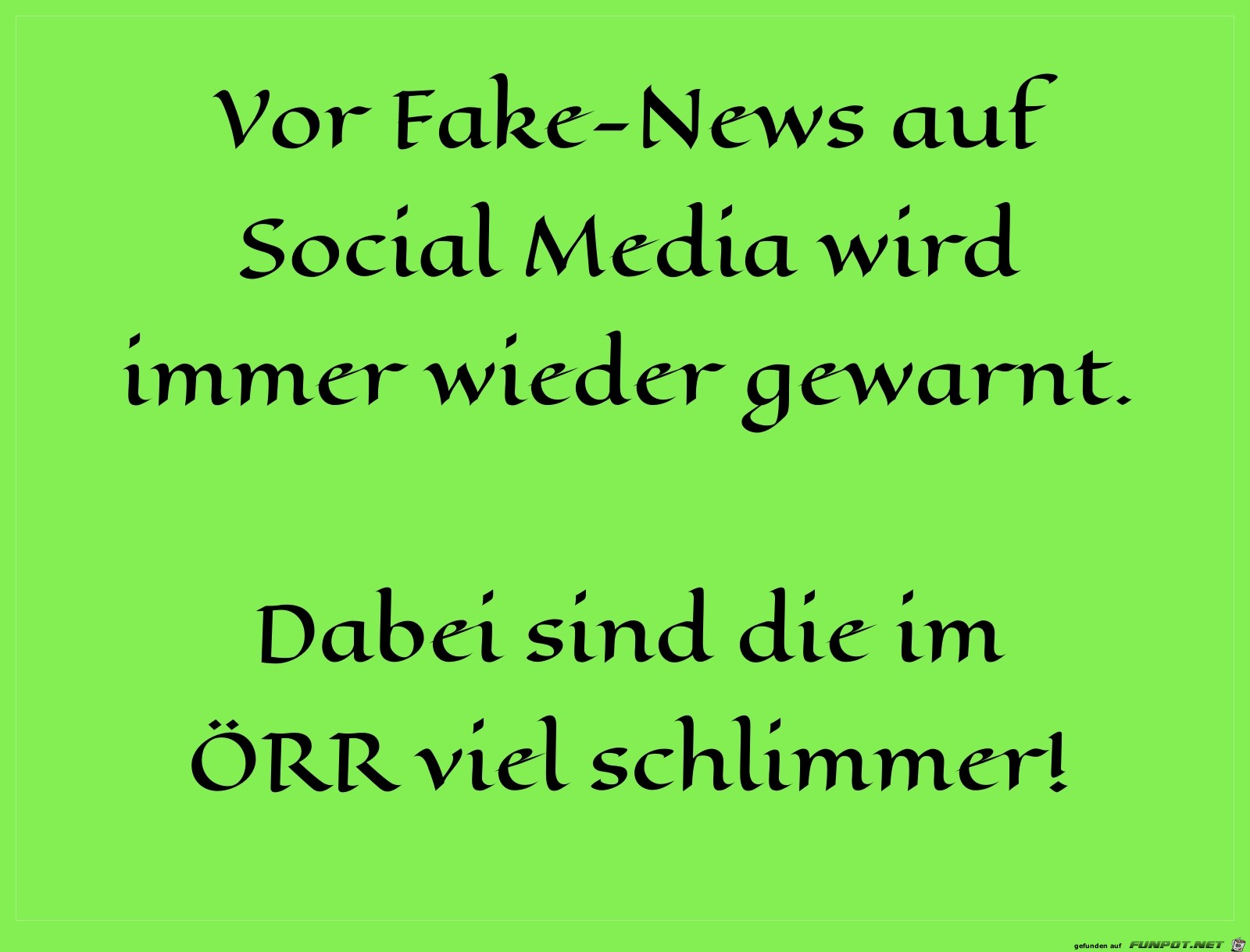 fake news