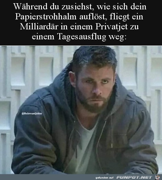 Der Papierstrohhalm