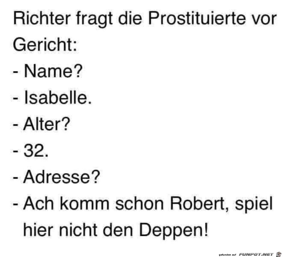 Der Richter fragt