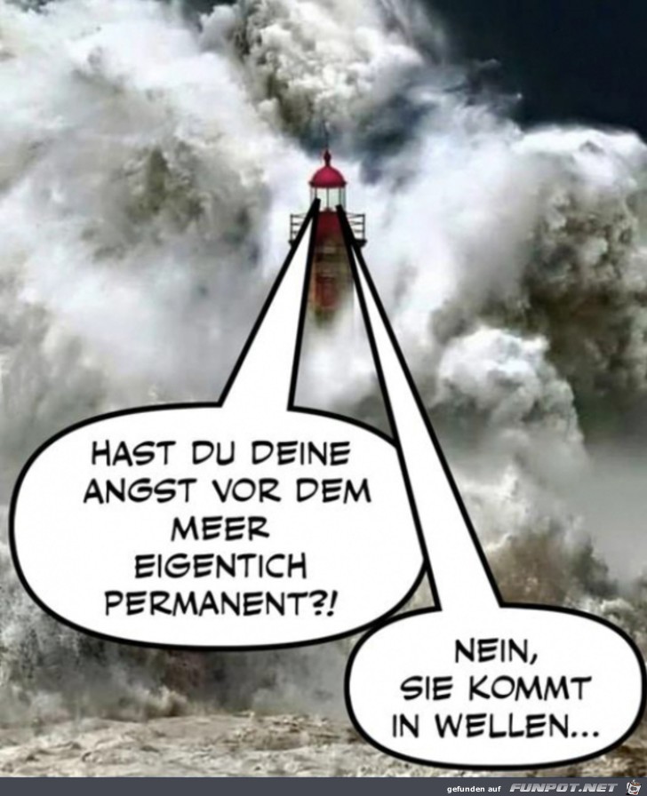 Angst vor dem Meer