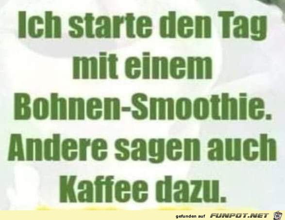 Bohnen-Smoothie