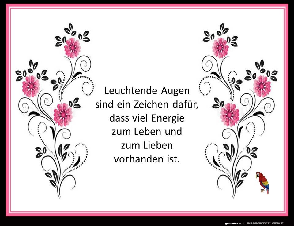 Leuchtende Augen Leuchtende Augen