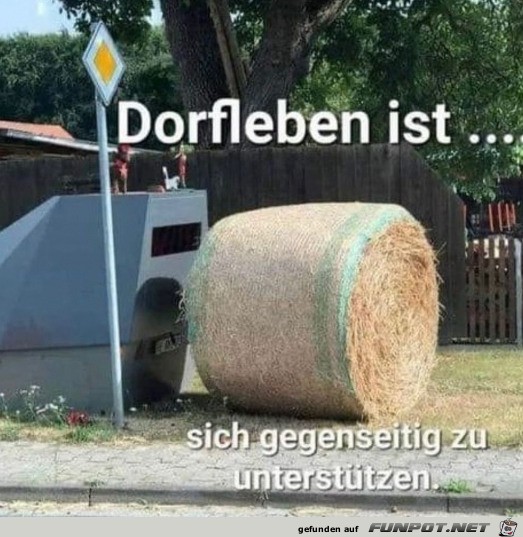 Dorfleben