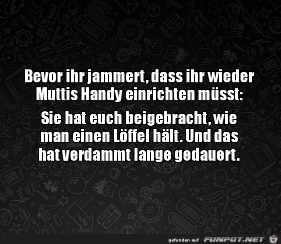 So ist es