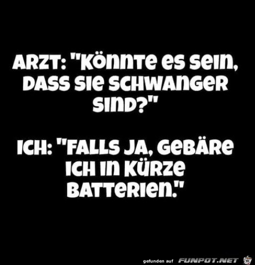 Lustige Antwort