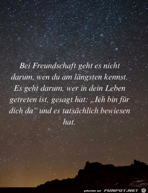 Freundschaft