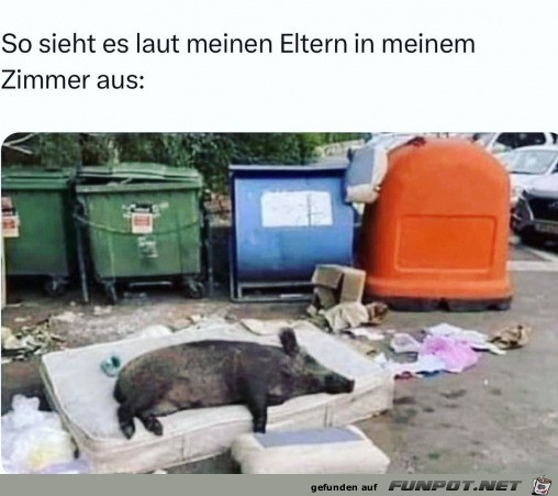 Wie in meinem Zimmer