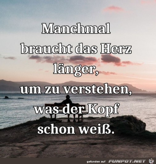 Das Herz braucht manchmal lnger