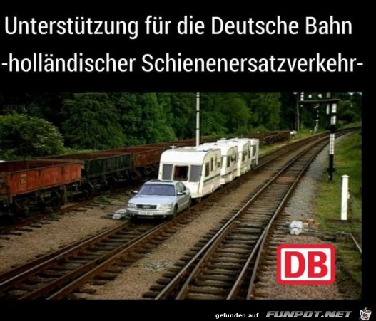 Hollndischer Schienenersatzverkehr