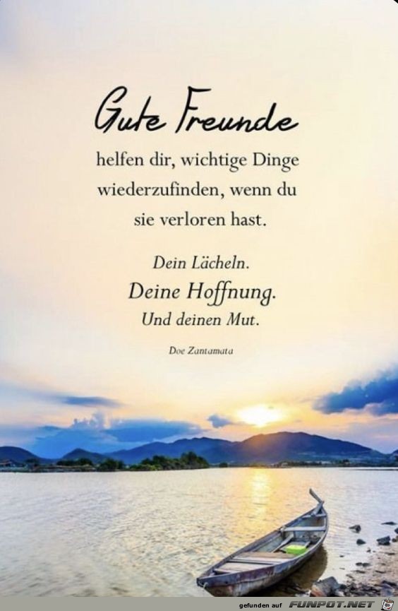 Gute Freunde helfen dir