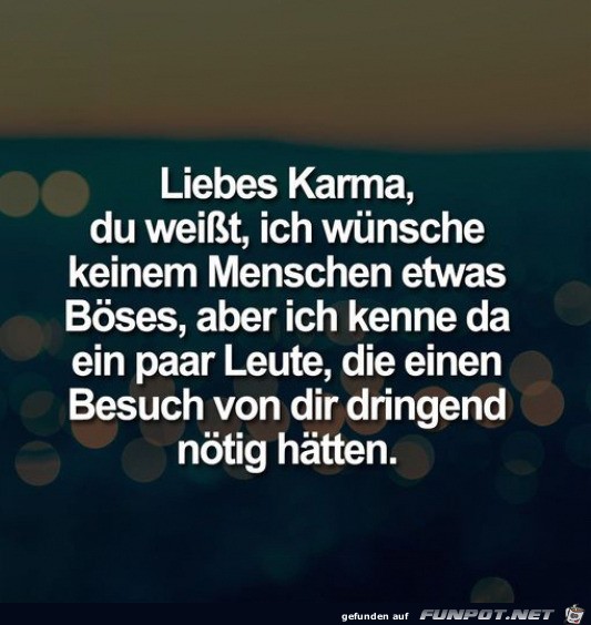 Liebes Karma