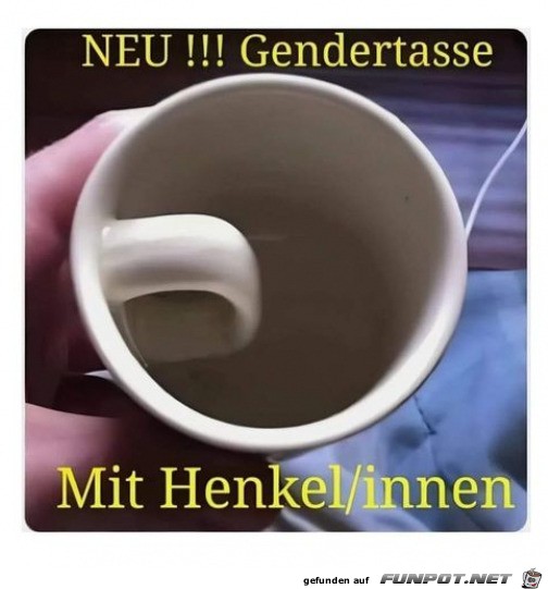 Die Gendertasse