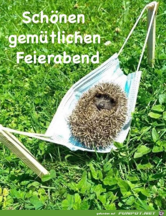 Gemtlichen Feierabend