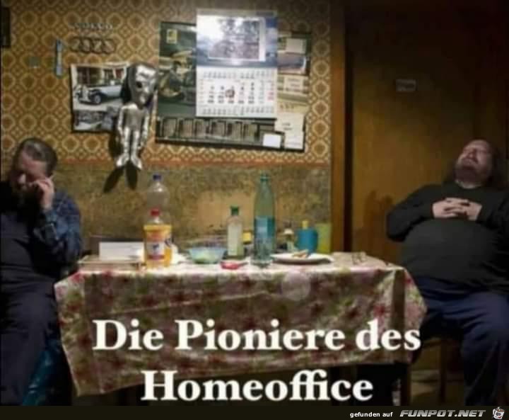 Pioniere des Home Office