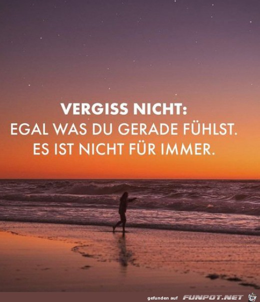 Vergiss nicht