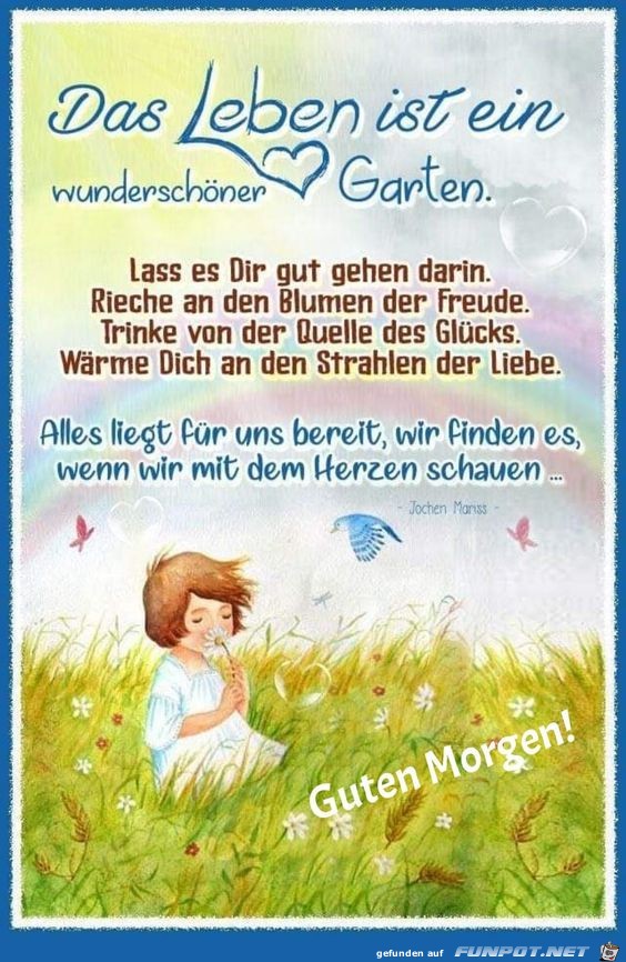 Das Leben ist ein wunderbarer Garten