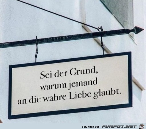 Sei der Grund