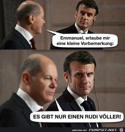 Es gibt nur einen