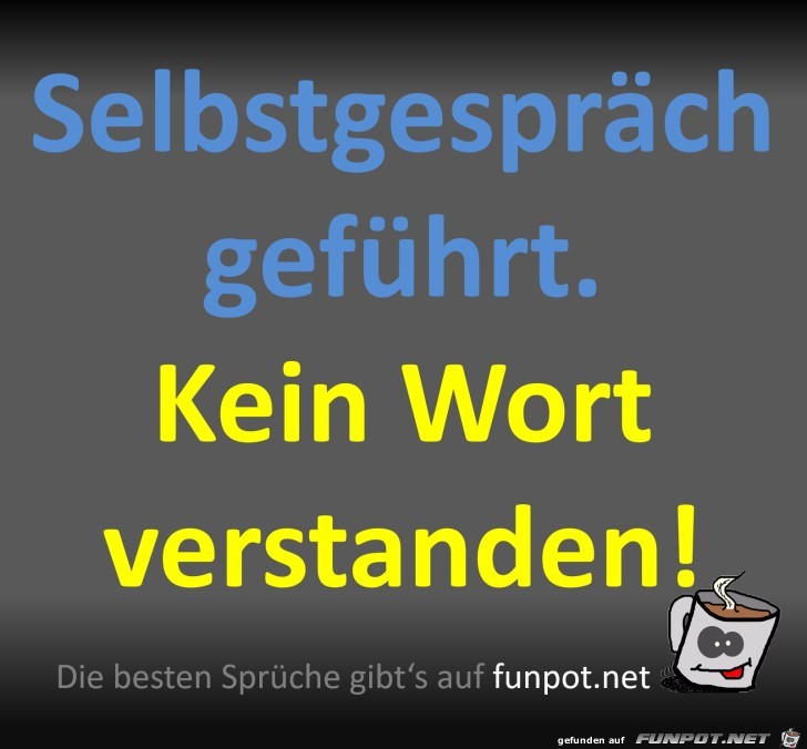 Kein Wort verstanden