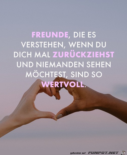 Wertvolle Freunde