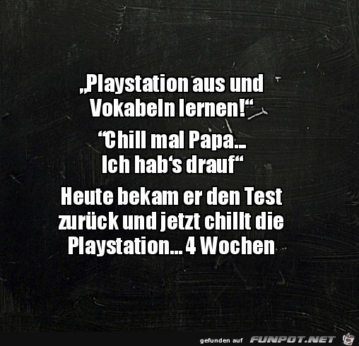 Jetzt chillt die Playstation