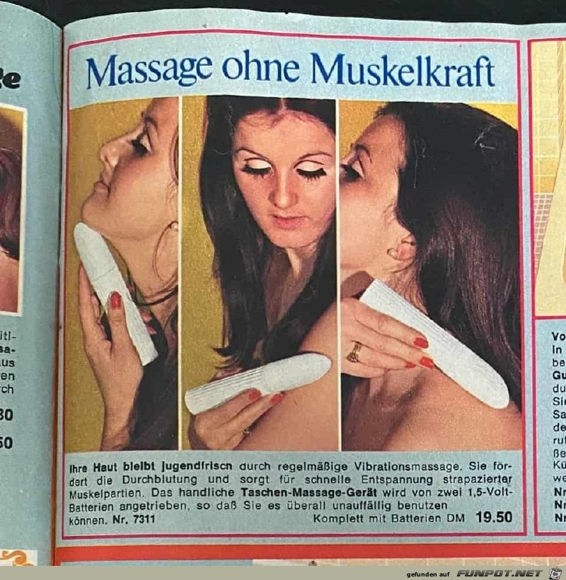 Taschen-Massage-Gert nennt man das also