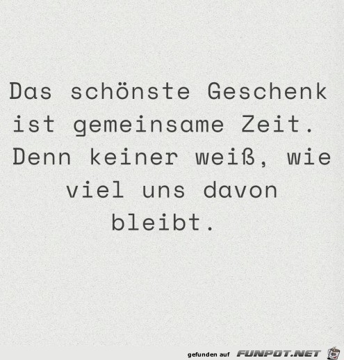 Gemeinsame Zeit