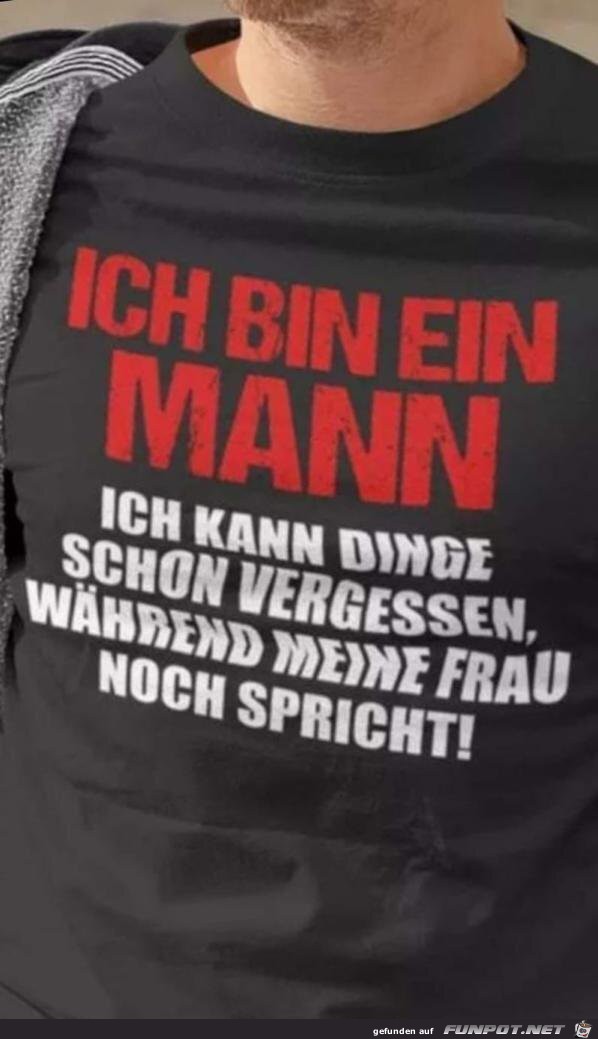 Ich bin ein Mann