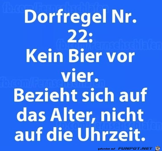 Dorfregel