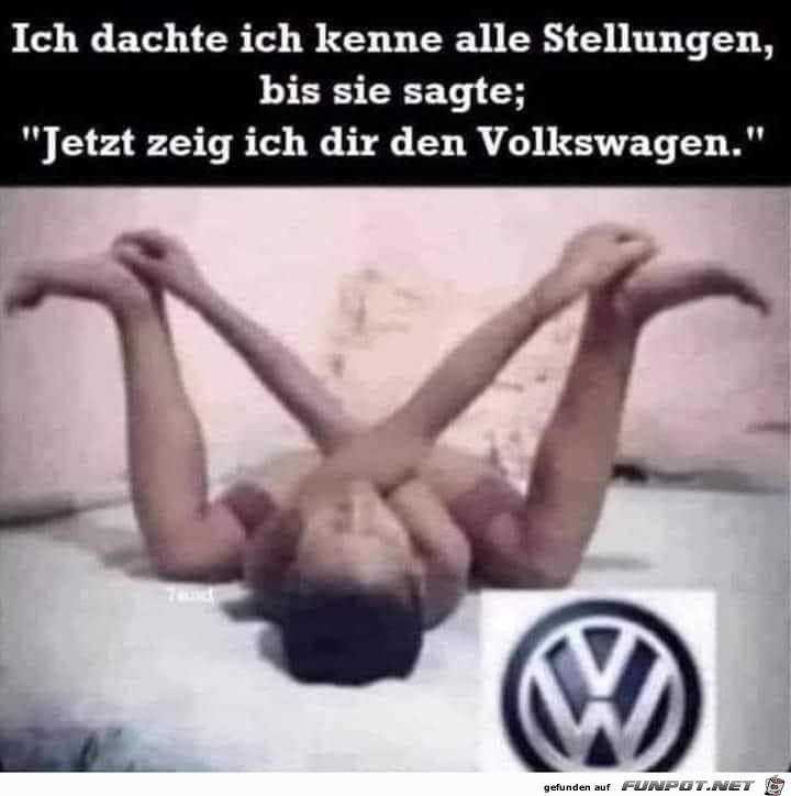 Ich zeig dir den Volkswagen