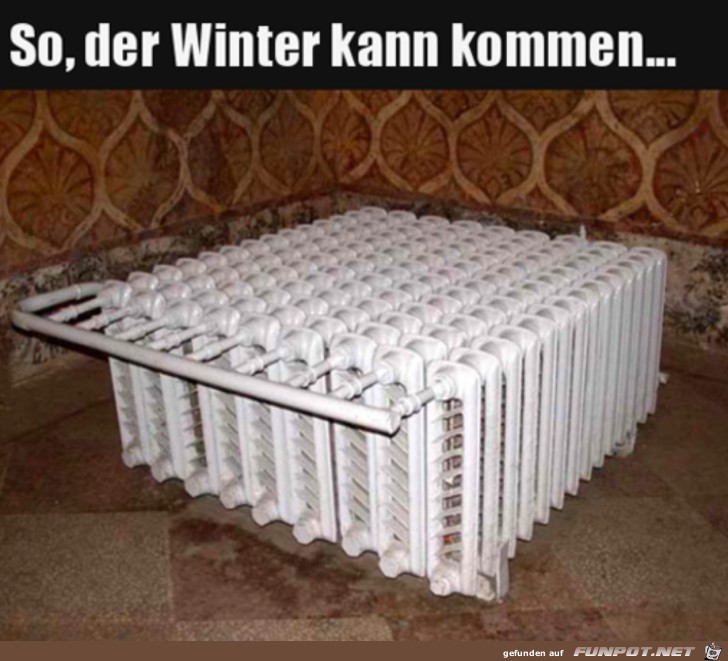 Winter kann kommen