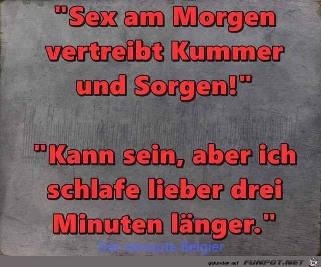 Sex am Morgen