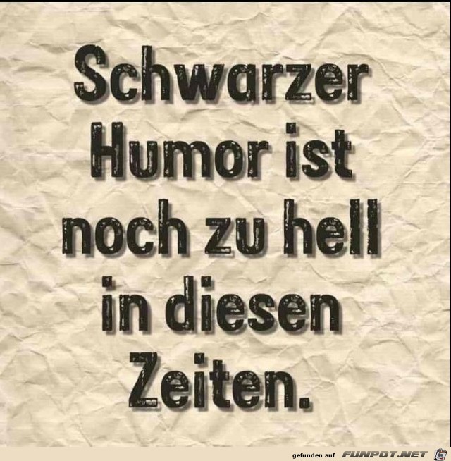 Schwarzer Humor