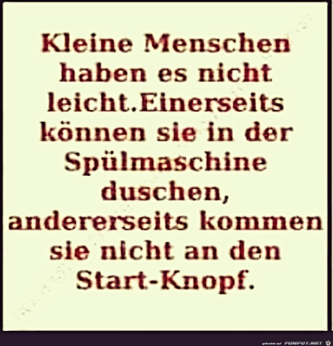 Kleine Menschen