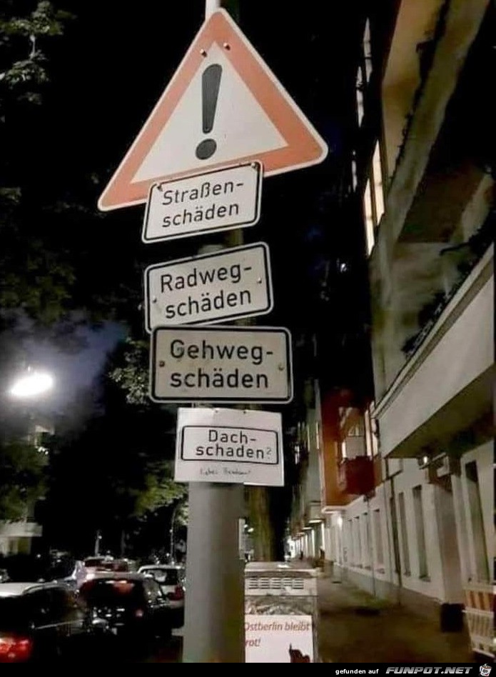 Viele Schilder Viele Schilder