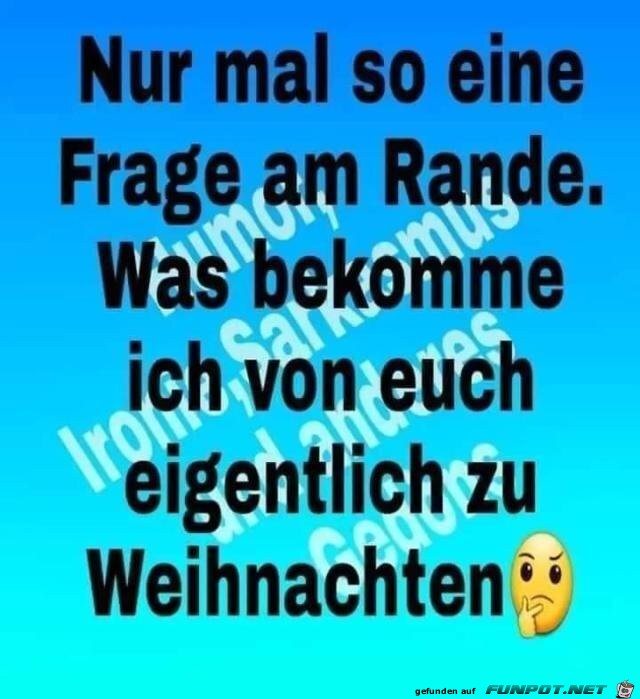 Nur mal so