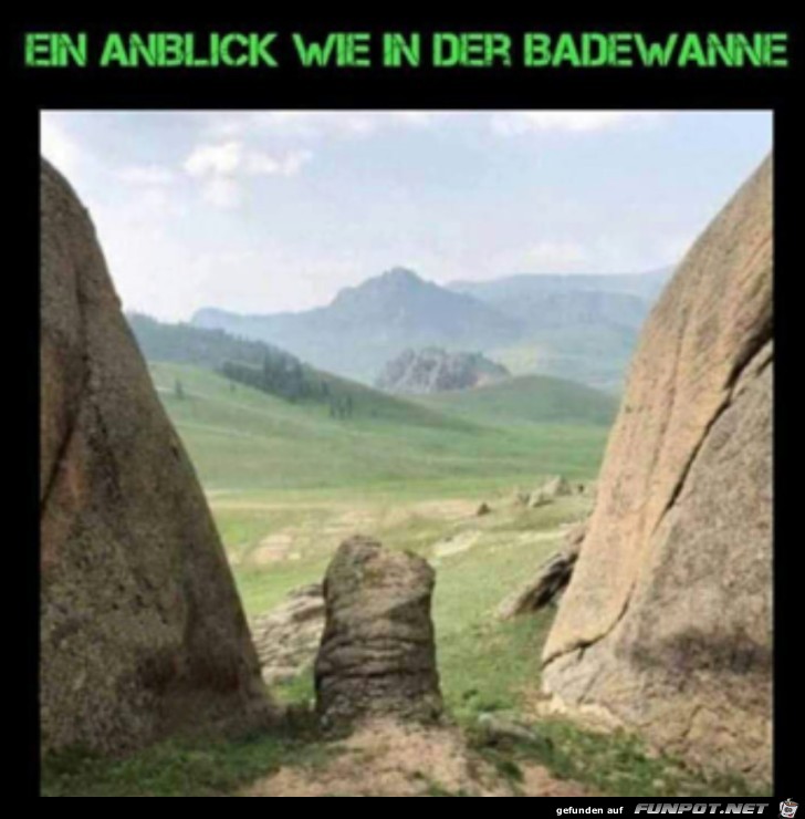 Wie in der Badewanne Wie in der Badewanne