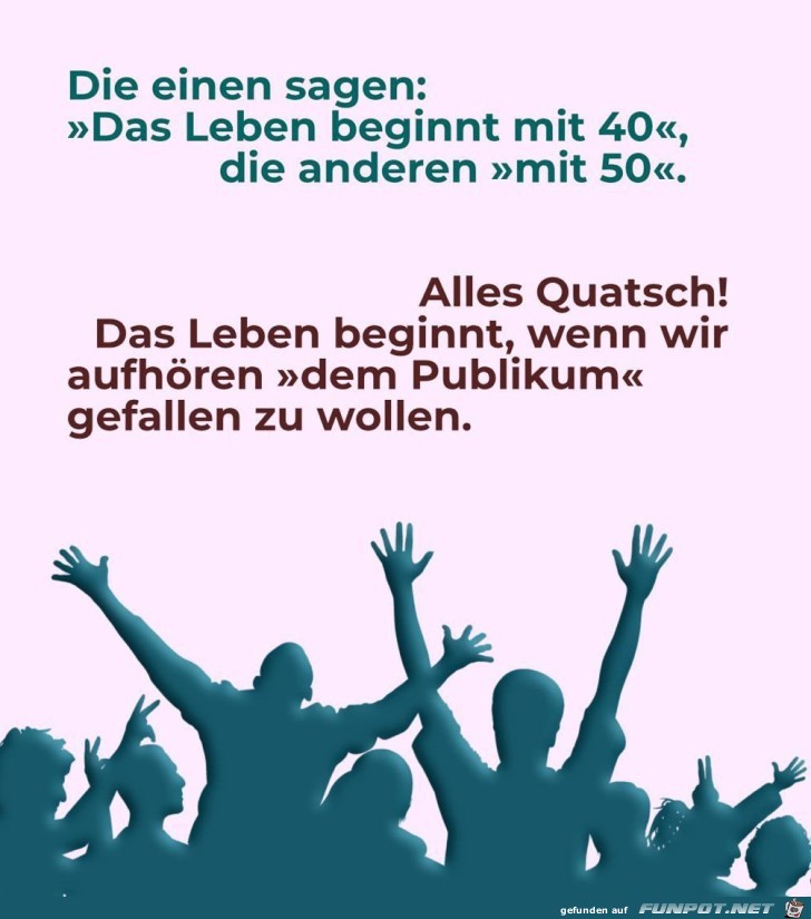 Das Leben beginnt