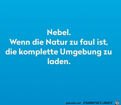 Nebel Nebel