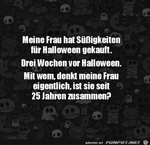 Sigkeiten fr Halloween