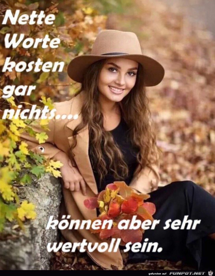 Nette Worte