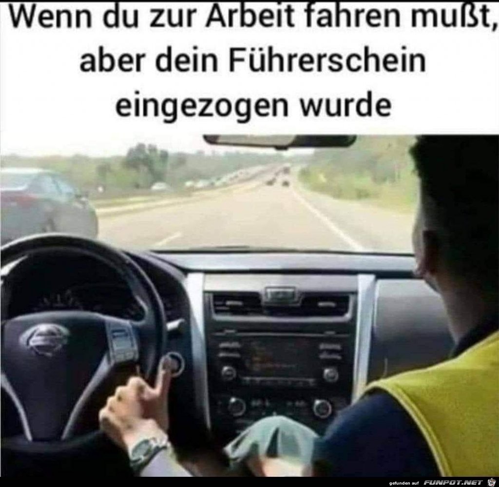 Wenn man trotzdem fahren muss